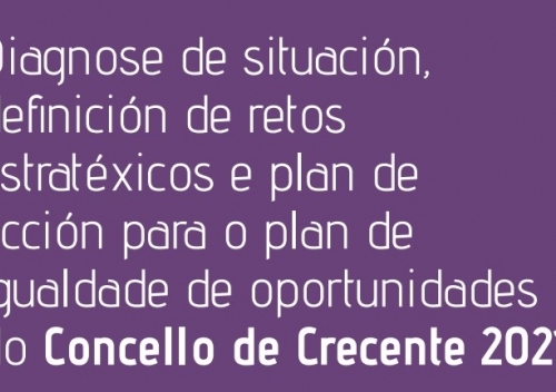 O concello de Crecente realiza unha diagnose en materia de igualdade de oportunidades entre homes e mulleres, paso previo á aprobación do Plan de Igualdade Municipal